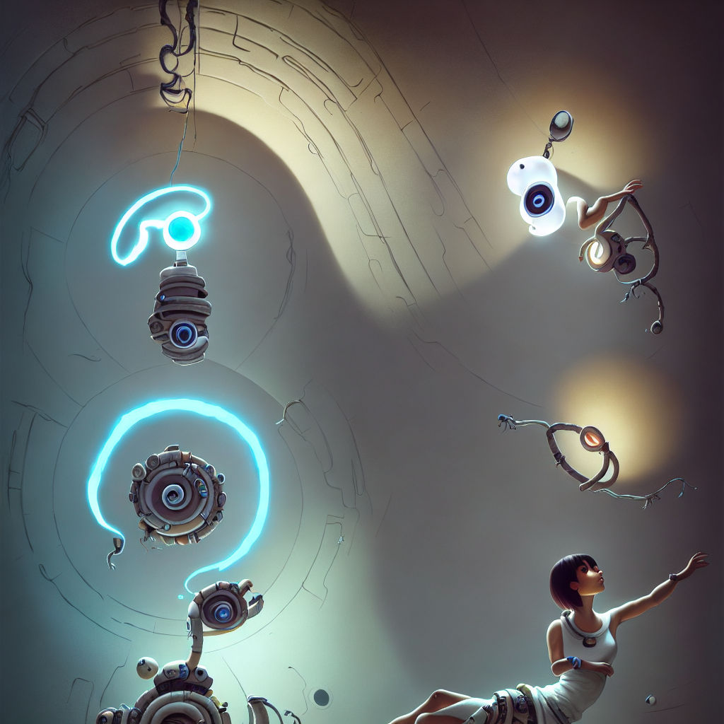 portal gun concept art