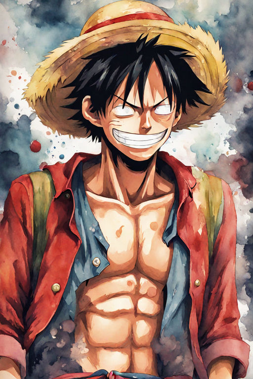 COLOR THAT  Luffy, 0ne piece, Art style