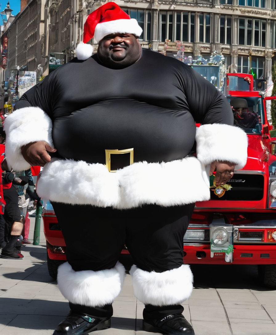 Black clearance santa costume