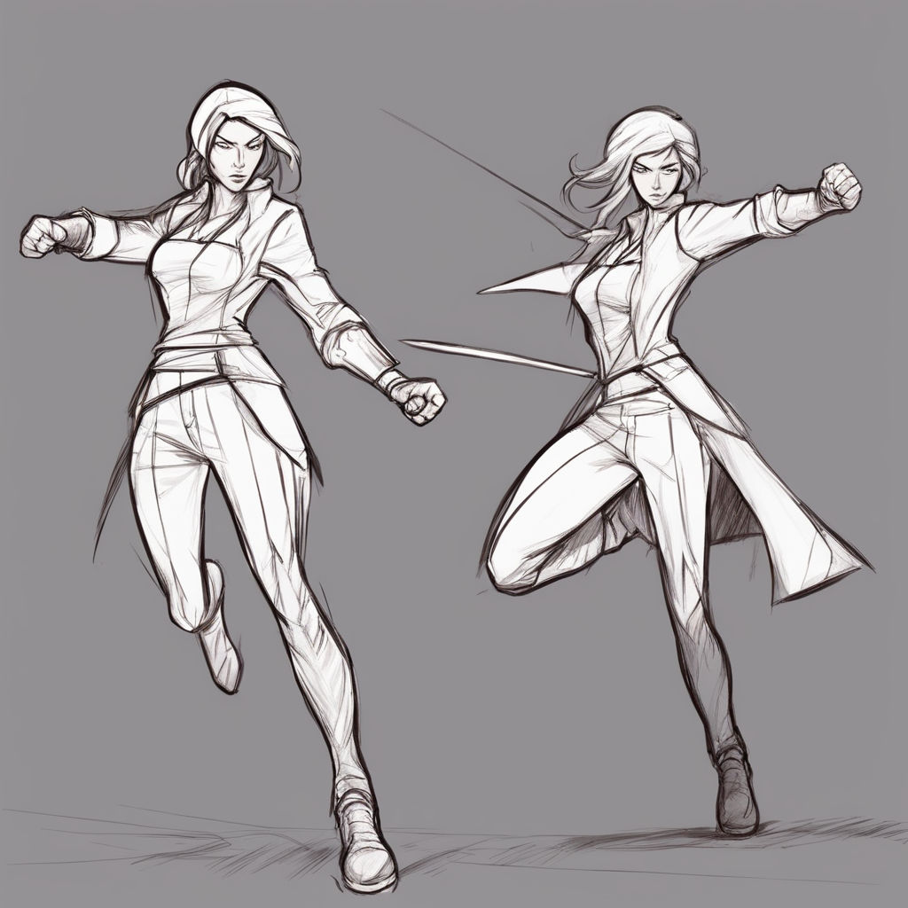 Shia Fighting Poses by mOOg267 on DeviantArt