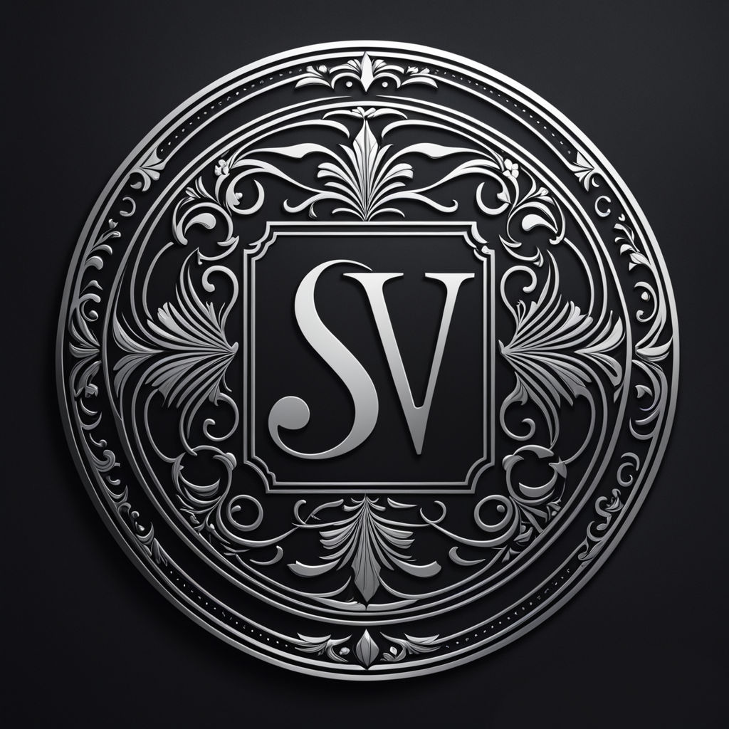 Sv Logo Vector Design Images, Letter Sv Emblem Logo, Logo, Emblem, Abstract  PNG Image For Free Download