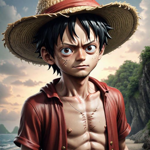 luffy realistic - Playground