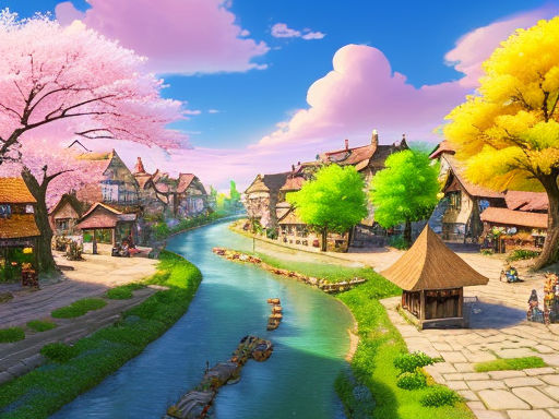 Anime Village Wallpapers  Top Free Anime Village Backgrounds   WallpaperAccess