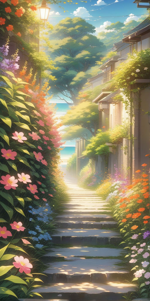 Makoto Shinkai's light-filled environments - Playground