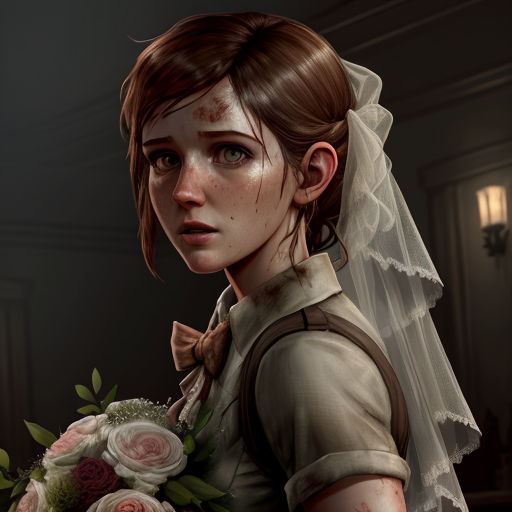 Ellie Williams, short hair, freckles, video game characters, The Last of Us,  video games, video game girls, video game art, interior, CGI, Naughty Dog