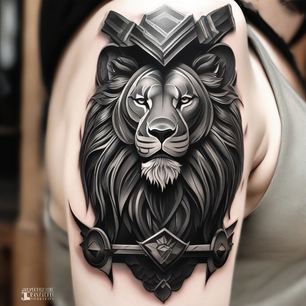 Ready digital tattoo ready pdf by Victoria_logo | Fiverr