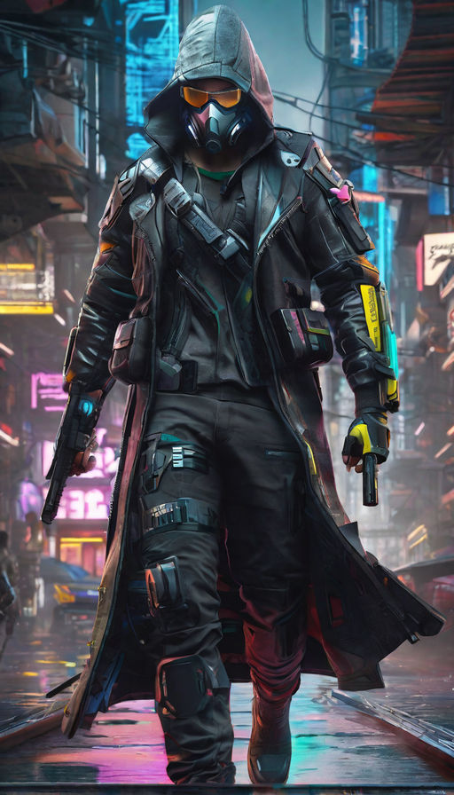 Cyberpunk 2077 4k New Illustration HD WALLPAPER - /s/Mate