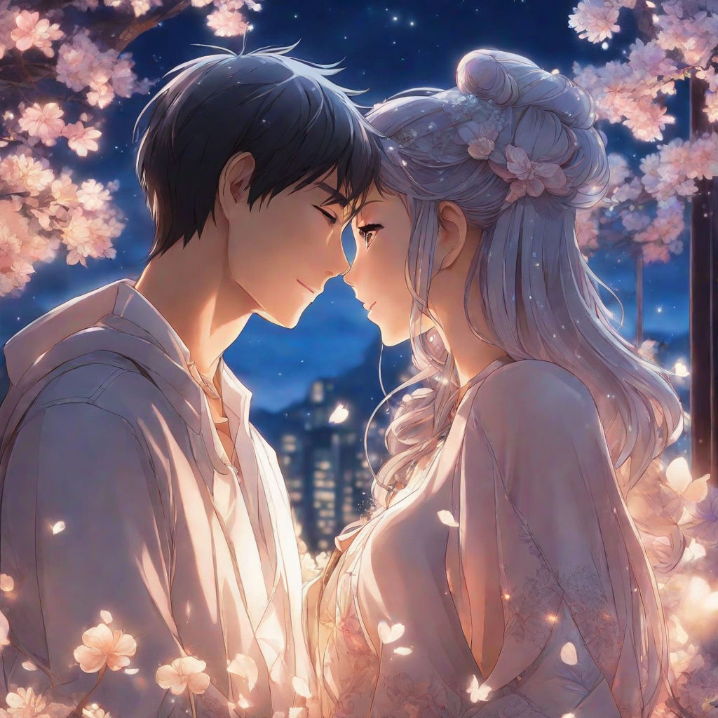 Romantic magic kiss, The most cutest anime couple share a k…, utopiia1