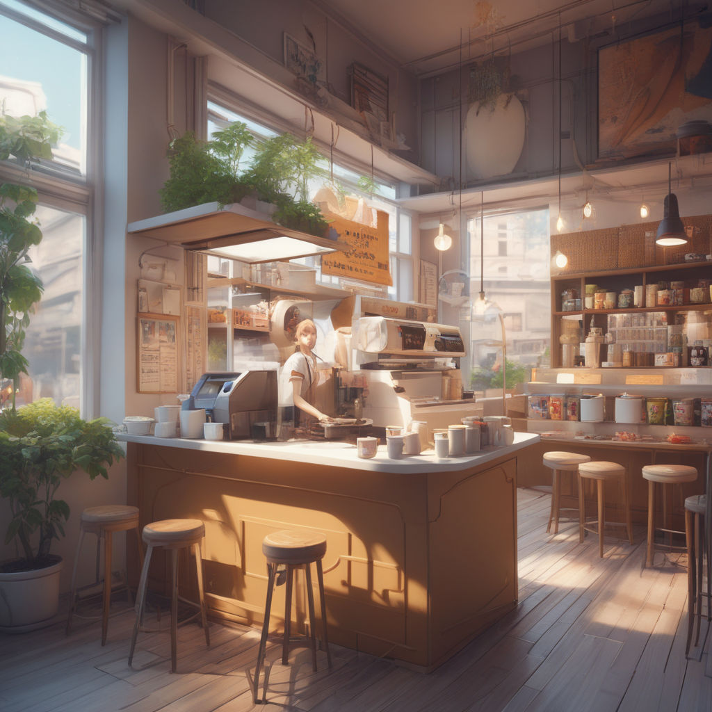 Cafe Background by XibXib on DeviantArt