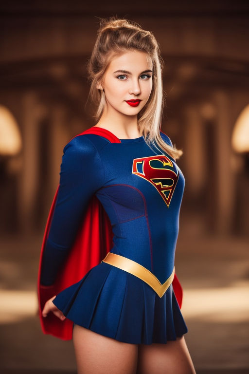 teen girl superman costume