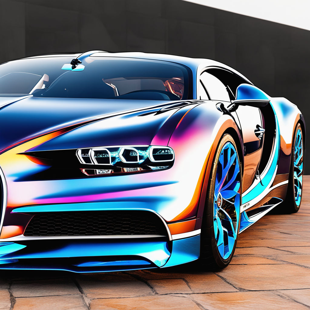 rainbow bugatti