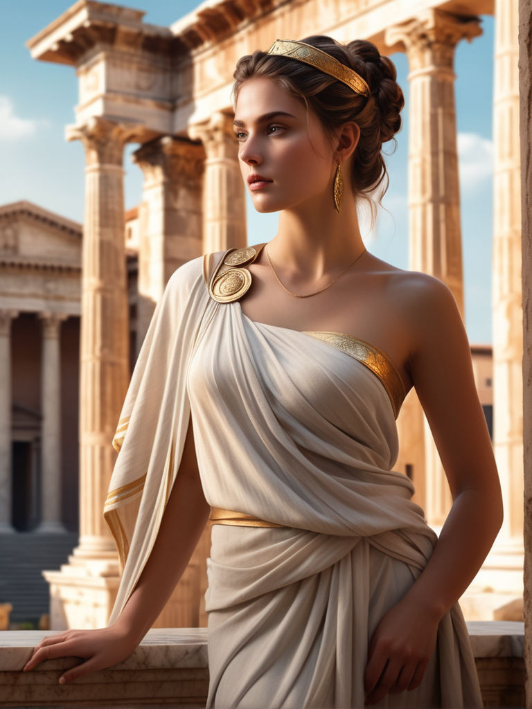 Ancient Greek and Roman dress in muslin