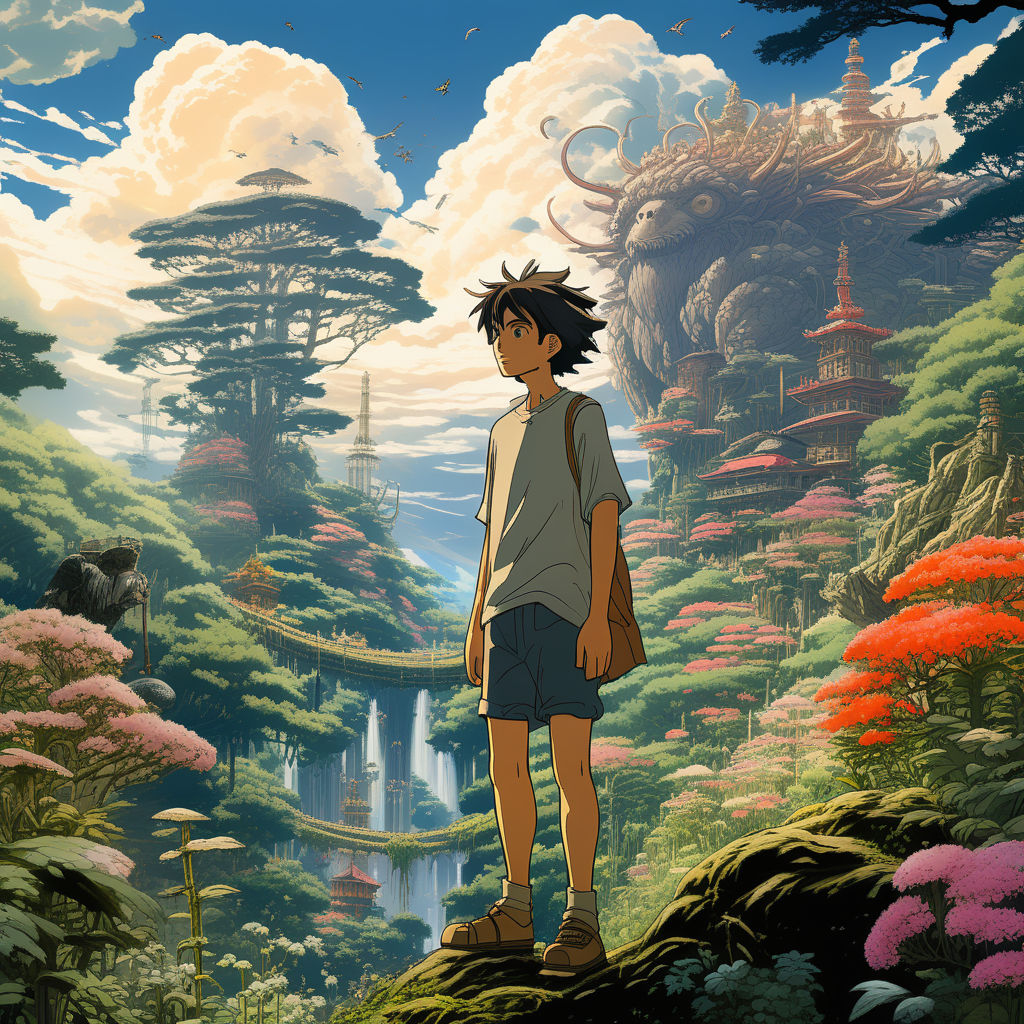 Hayao Miyazaki Art Style - Captivating Whimsy - Hayao Miyazaki Stable  Diffusion - Hayao Miyazaki DeepArt