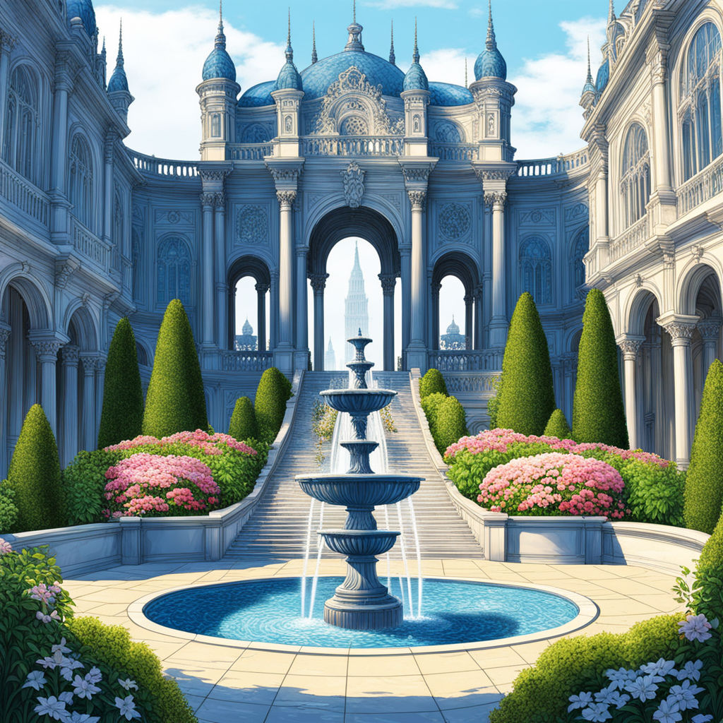 ArtStation - 1100+ High Fantasy Anime Castle Visual Novel Backgrounds |  Game Assets