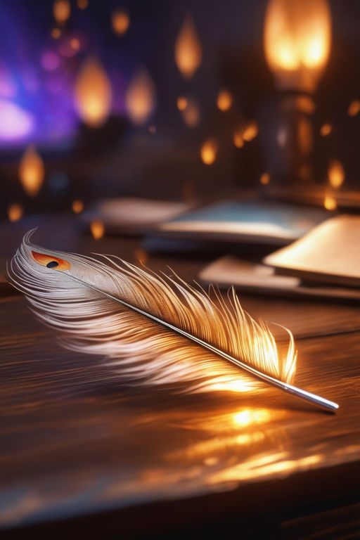 feather pen and ink wallpaper