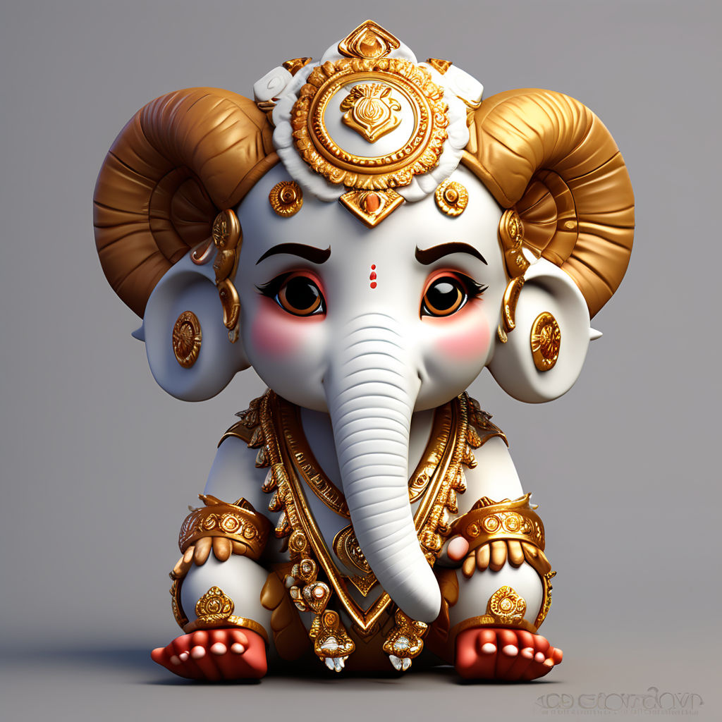 Artistic Ganesha Poster