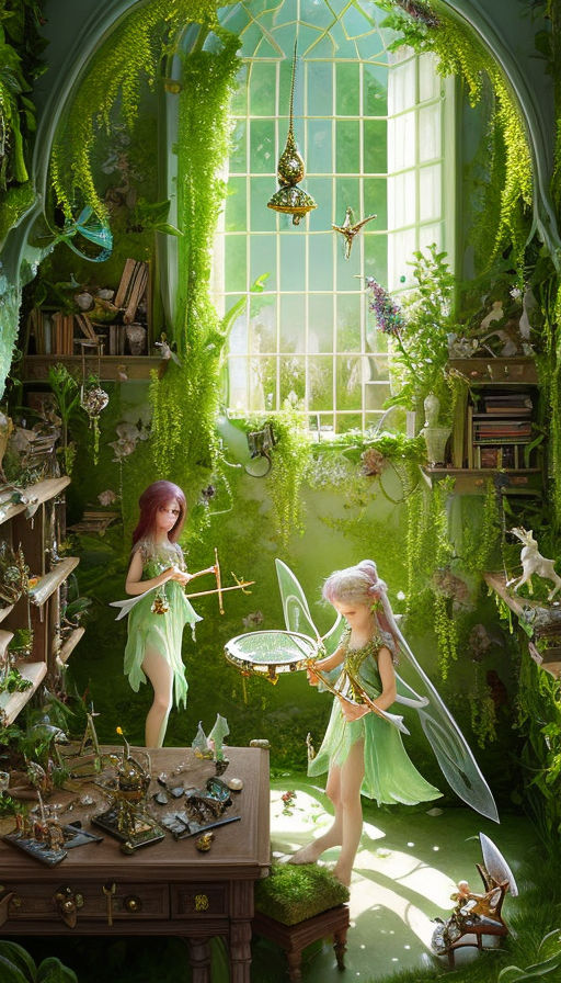 fairies in the forest