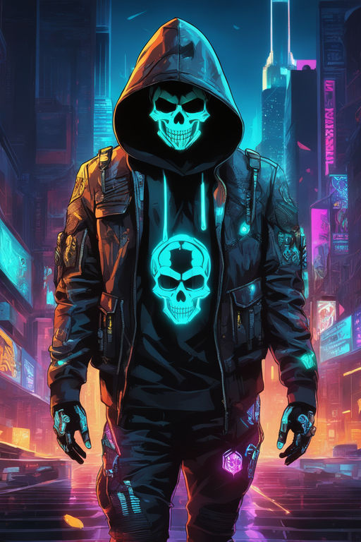 Skull Cyberpunk Wallpapers HD APK for Android Download