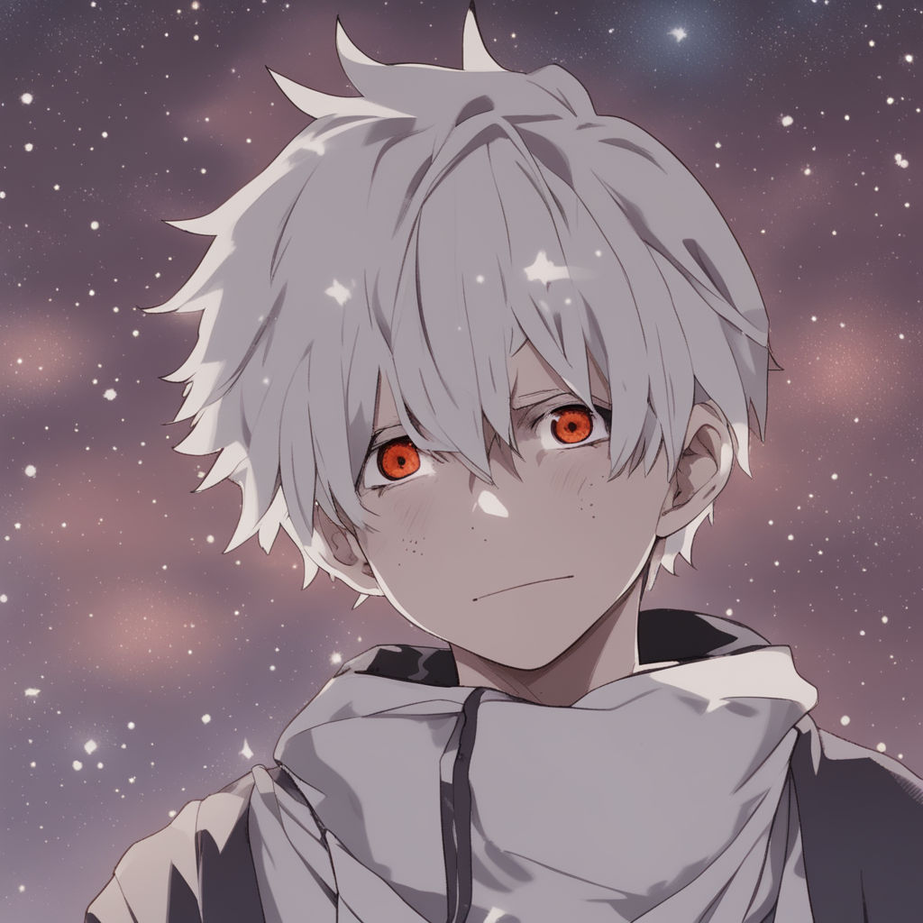 minimalist profile pic of an anime boy - Playground