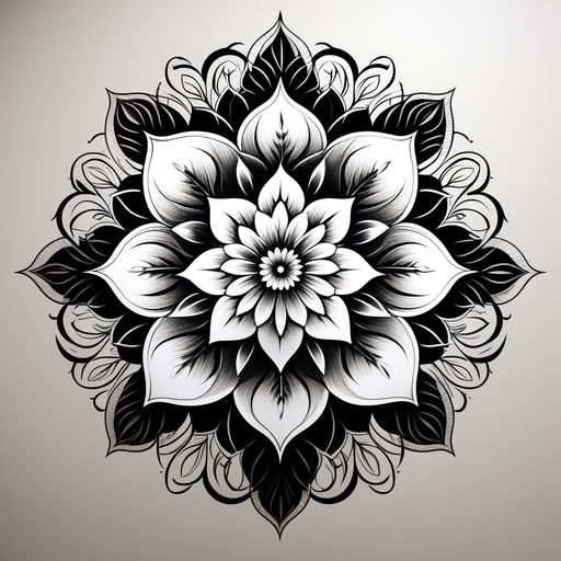 Simple Mandala Pattern Vector Art, Icons, and Graphics for Free Download