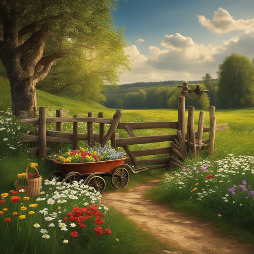country spring backgrounds for desktop