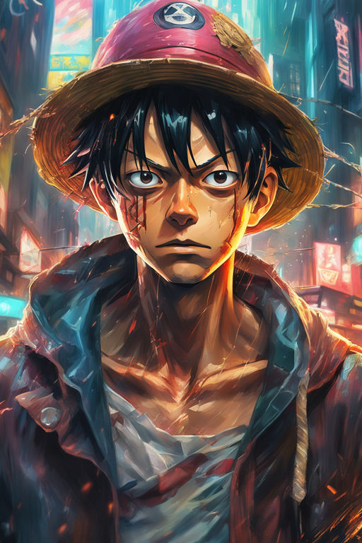 Monkey D. Luffy  One piece episodes, Anime, Glowing art