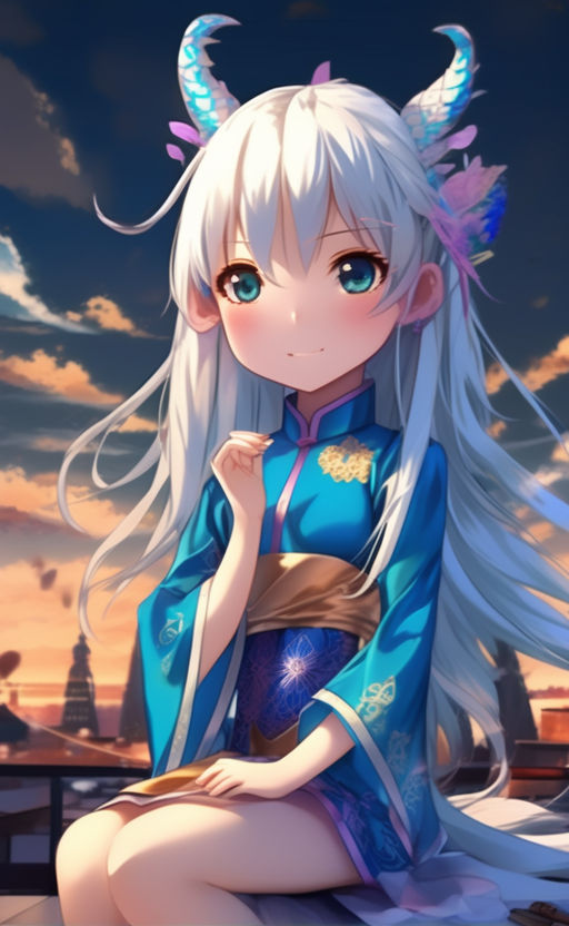 white hair, blue eyes, big boobs, bent over, bare shoulders, anime girls,  heels, sword