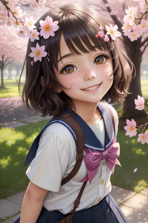 A Pretty Anime Girl in Formal Outfit Generated by Ai Stock Illustration -  Illustration of face, style: 281255379