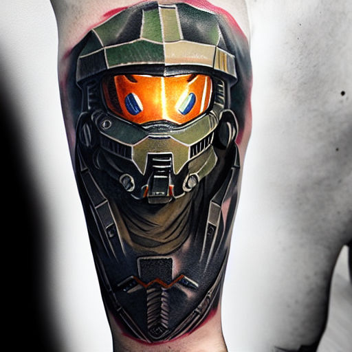 ArtStation  Halo Tattoos