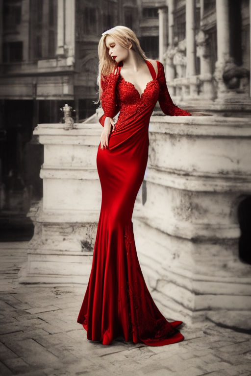 ostentatious dress