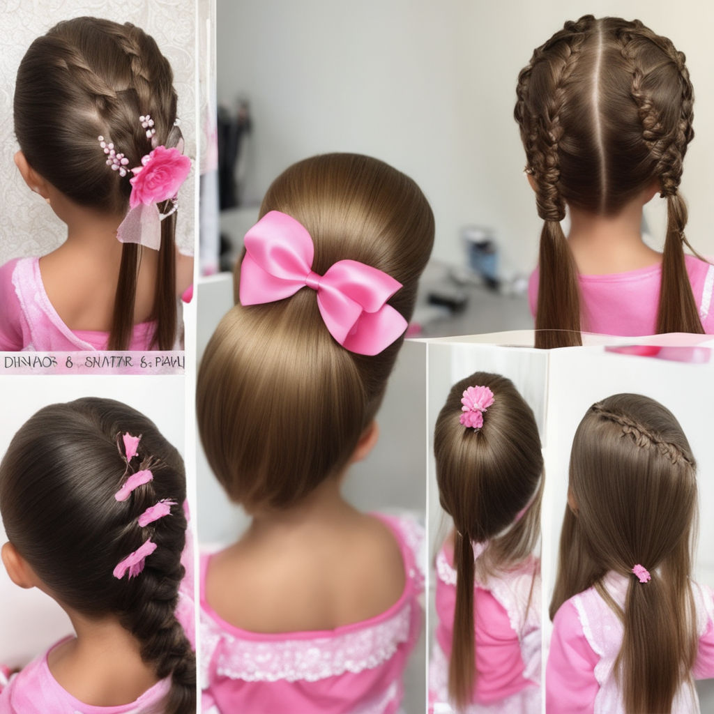 6 CUTE Barbie Hairstyles!! #3💕 - YouTube