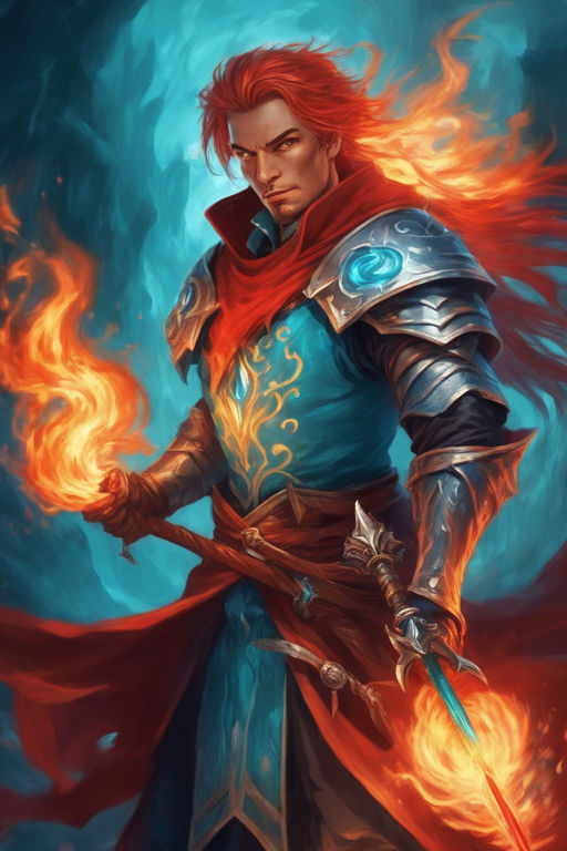 fire genasi wizard