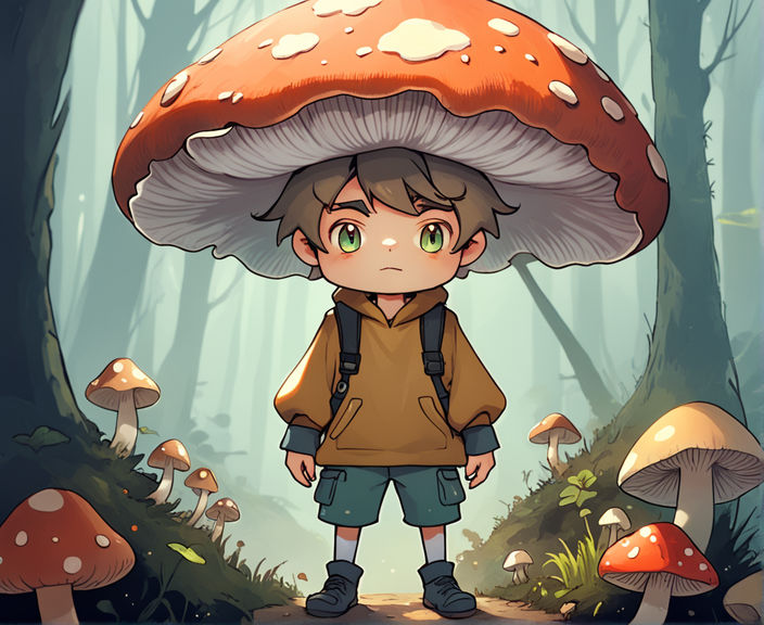 ArtStation - Mushroom Boy