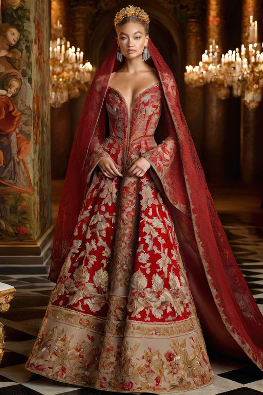 ostentatious dress