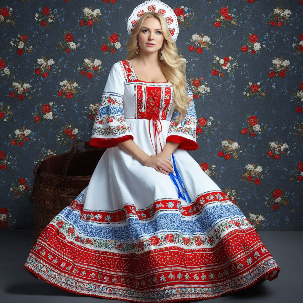 traditional russian clothing - Playground