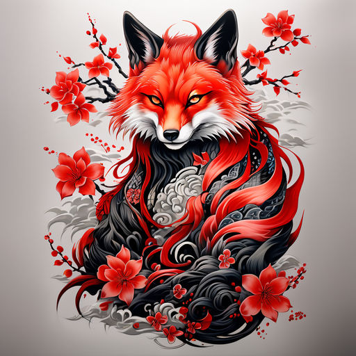 Booked myself in for a kitsune tattoo on the 1st of October. It's gonna be  a custom design but similar in style to these two 🦊🤟🏻🦊🤟🏻 (Tattoos I  already have in the