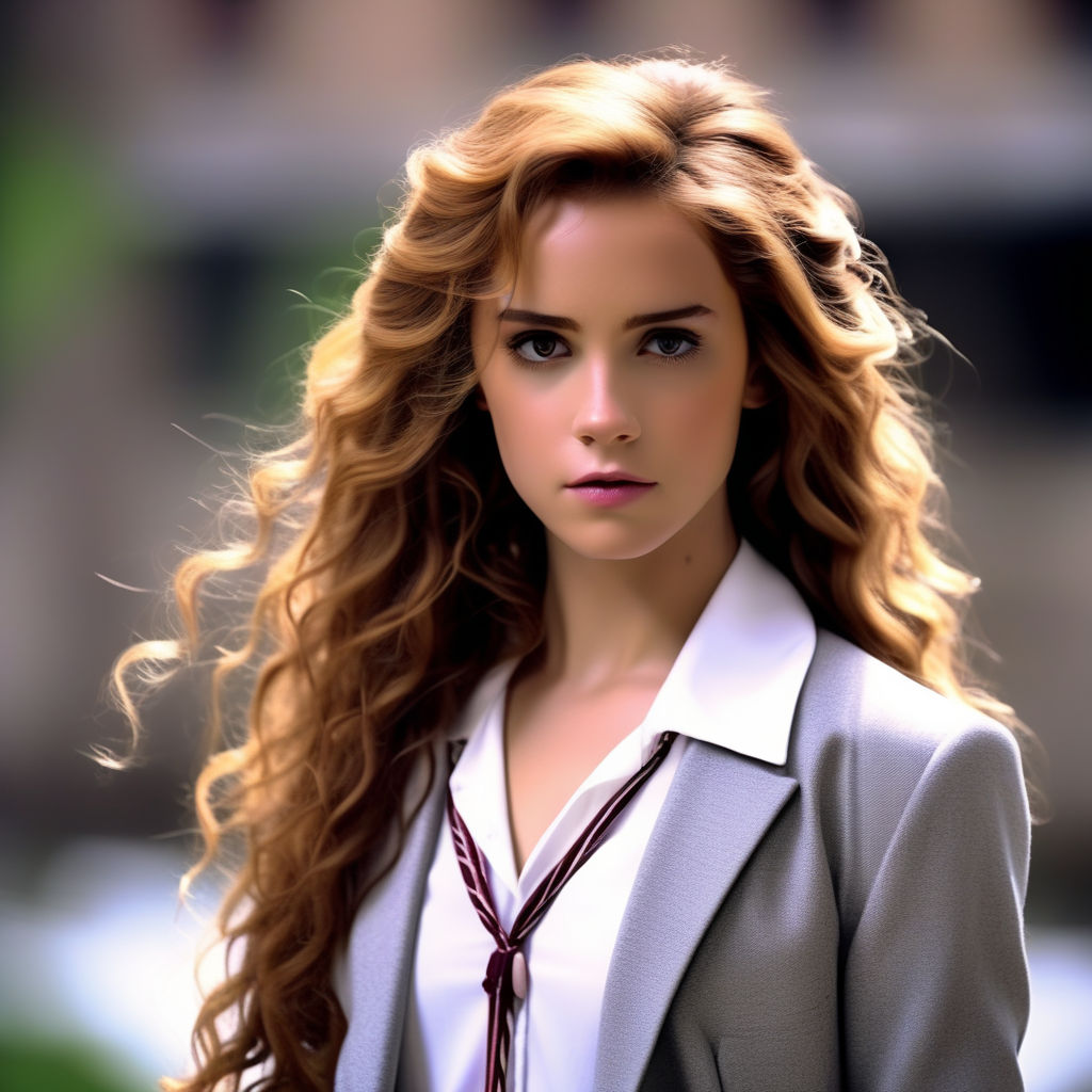 Styled Brown Curly Side Parting Heat Resistant Synthetic Hair Wigs Hermione  Jean Granger Cosplay Wigs + Wig Cap : Amazon.ca: Beauty & Personal Care