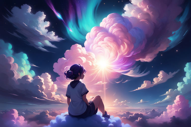 Pink sky anime HD wallpapers | Pxfuel