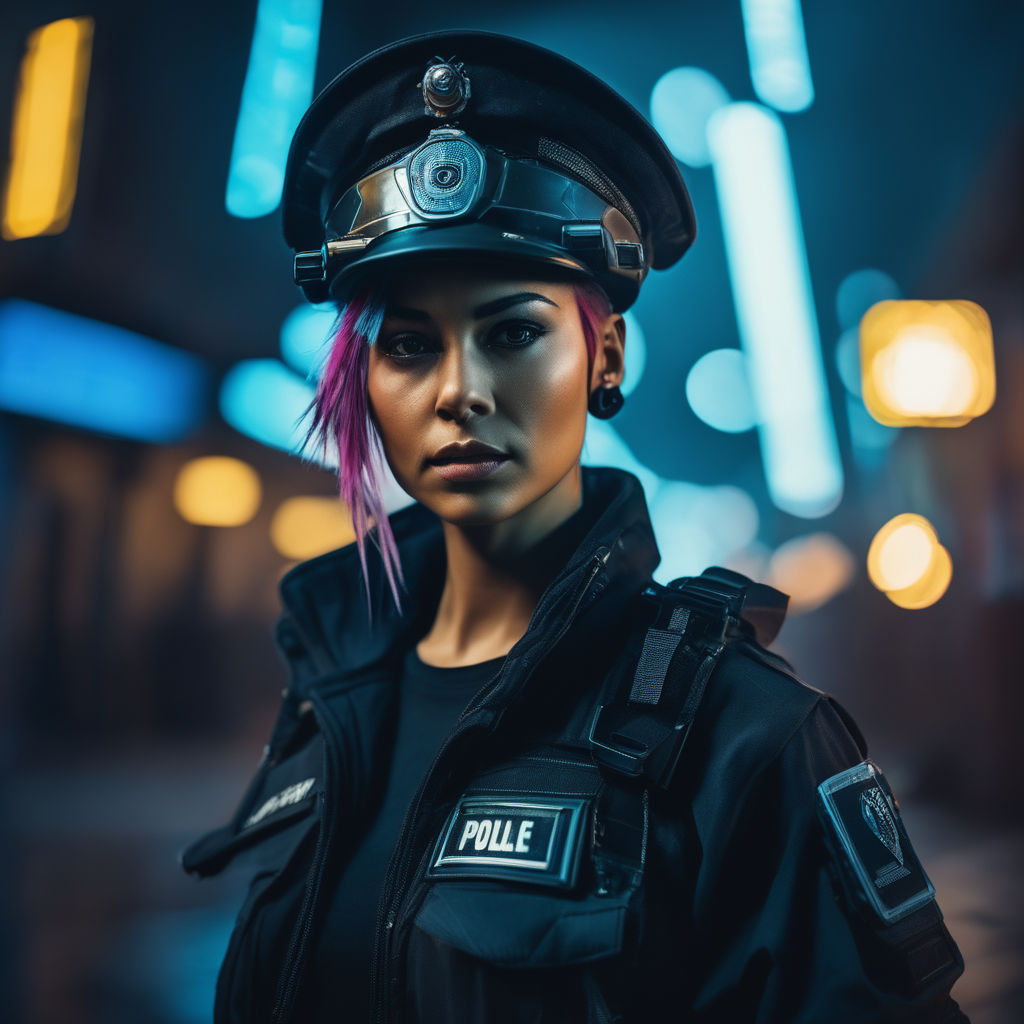 futuristic police uniform