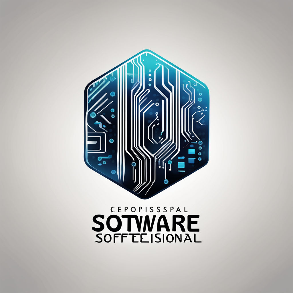 A Triangle Software Development Gradient Logo