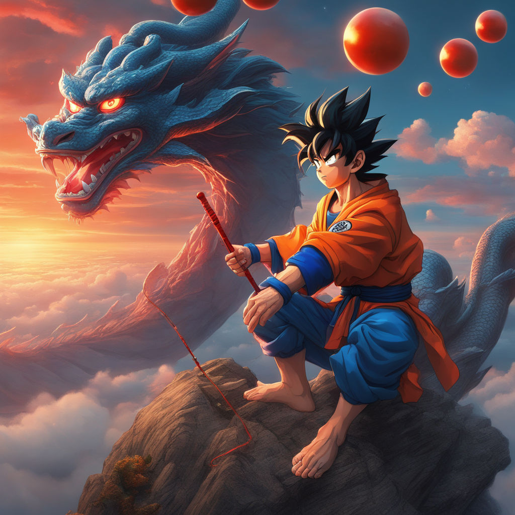 Goku & Shenron - Dragon Ball (Wallpaper Engine) 