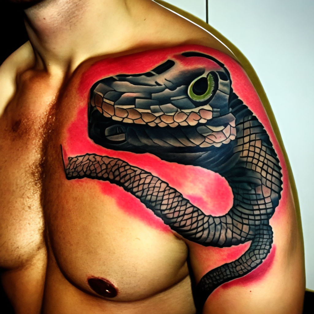 King cobra by @lonewolftattoo - Tattoogrid.net