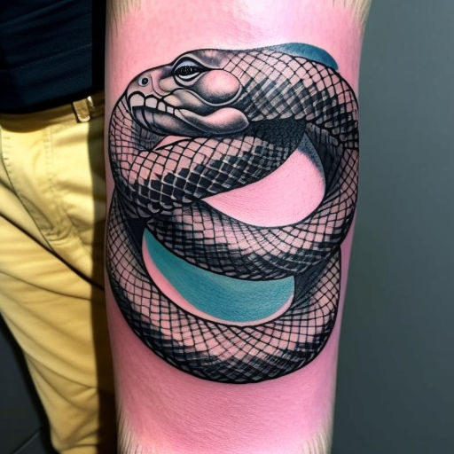Snake tattoo  Bunker Tattoo  Quality tattoos
