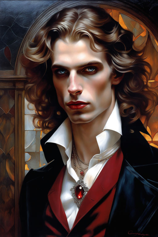 male vampire art