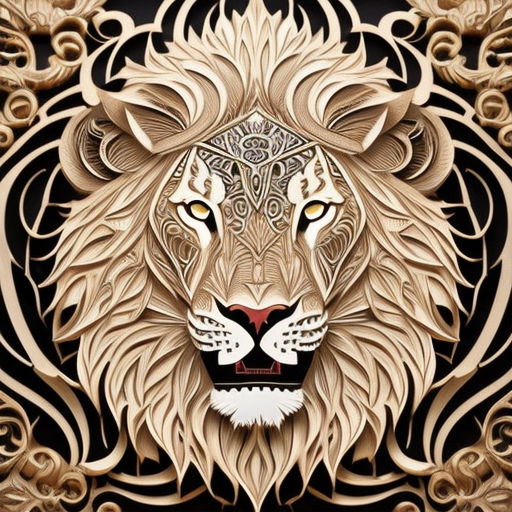 lion design art