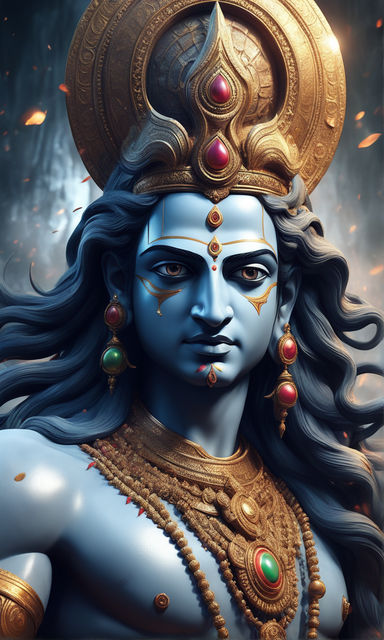 lord shiva angry eyes