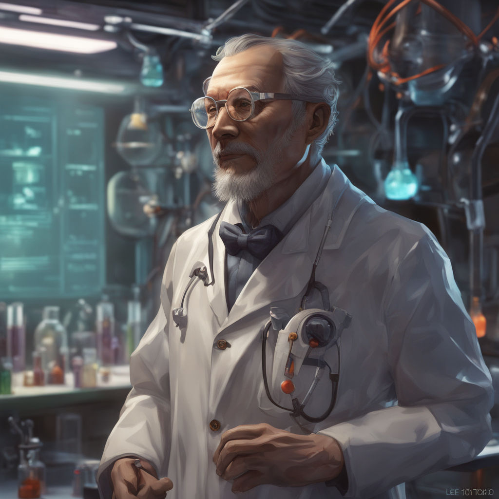 scientist concept art