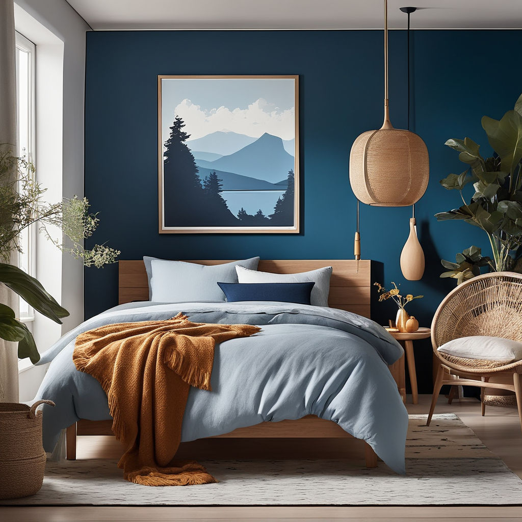 deep blue and azure  Color Palette Ideas