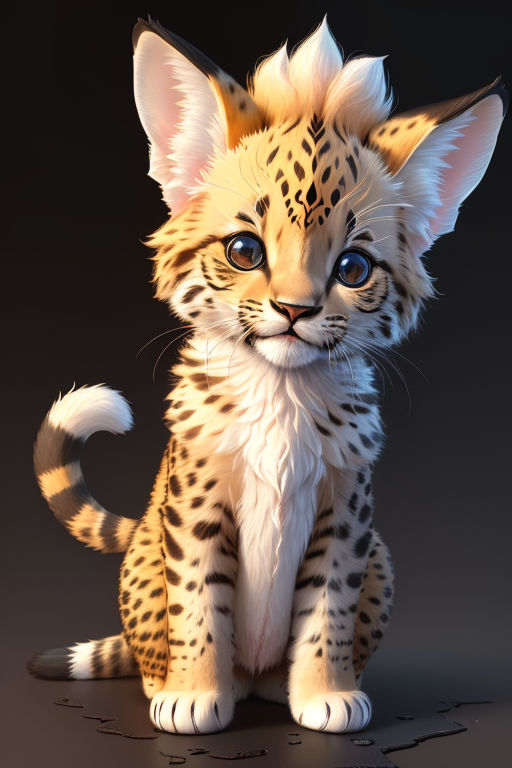 Clever Cheetah | Big cats art, Cute animal drawings kawaii, Anime animals