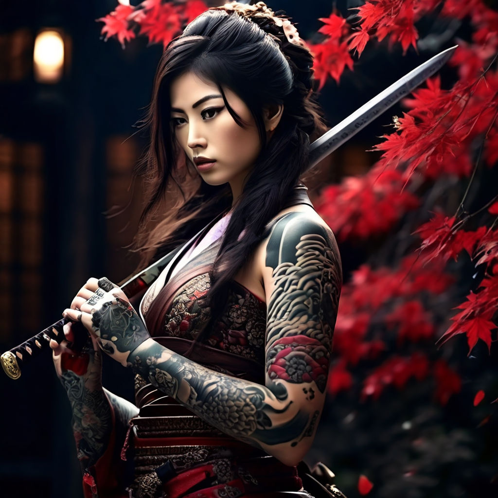 Samurai #Tattoo #design #by... - 4.4ever Tattoo Nanded | Facebook